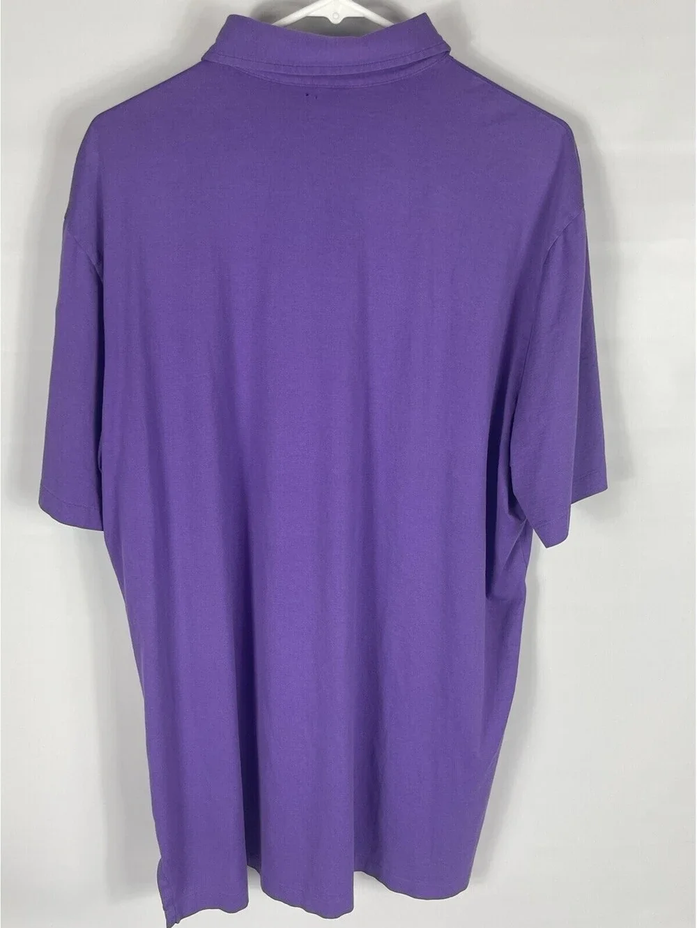 Polo Golf Ralph Lauren Shirt Mens XL Purple Vintage Lisle Cotton Polo